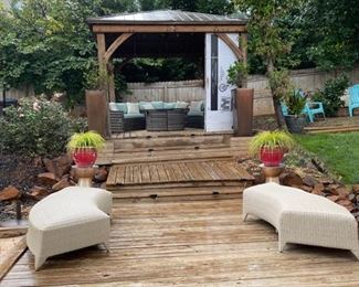 Outdoor Benches and Sofa