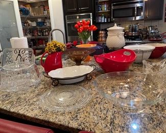 Glassware and Serving Bowls