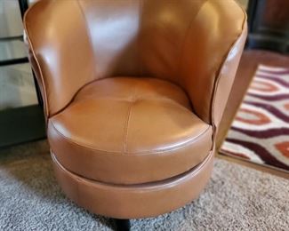 Swivel Barrel Chairs (pair available)