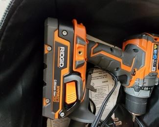 Rigid Impact Driver with 2 batteries