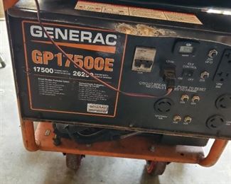 Generac Gas Powered Generator