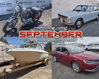 September Government Auction