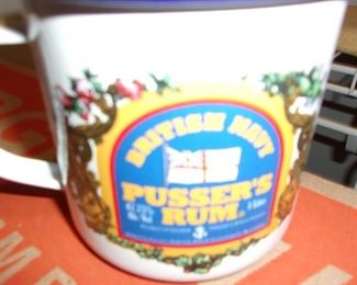 British Navy Pusser's Rum Mug - Collector's Item