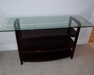 Console Table - Glass Top