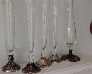 Sterling based vases