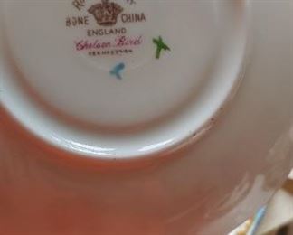 Royal Albert "Chelsea Bird" tea set