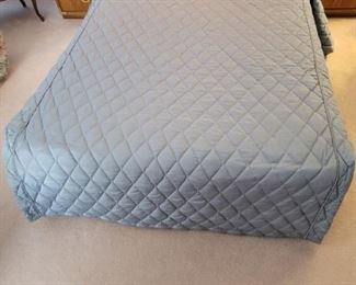 $100 Queen Quilt Blue Waterfall by Collen's Interiors. Paid $750.  It's in great shape no snags or tears, like new.