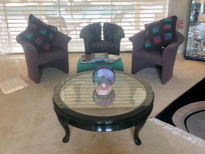 Milo Baughman for Thayer Coggin Accent Chairs