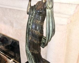 Erte Bronze Limited Edition Sculpture