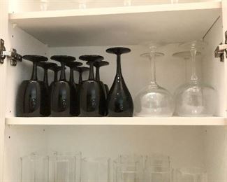 Europa Water Amethyst Crystal Goblets by Reizart (8ct)