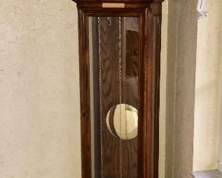 – Herschede Grandfather Clock in Mahogany Case