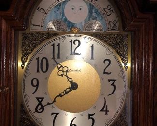 – Herschede Grandfather Clock in Mahogany Case