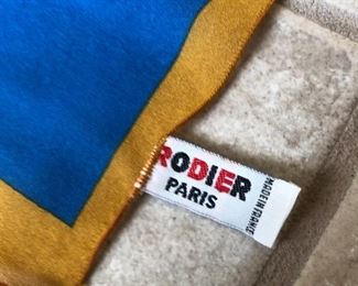 Rodier Silk Scarf 