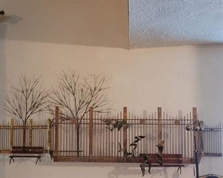 Curtis Jeré Design 3D Wall Art, City Park Scene