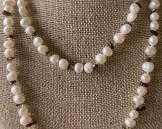 Single Strand Freshwater Pearl Necklace