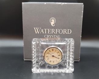 Waterford Crystal Clock in Original Box, Ireland
