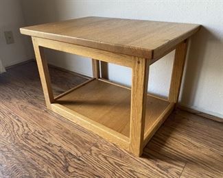 Sturdy Wooden Side Table