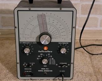 Hallicrafters HG-1 RF Signal Generator 50hz