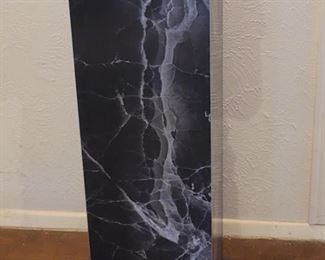 Marble Style Square Pedestal, Plant Stand