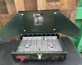 Coleman Two Burner Propane Fueled Camp Stove