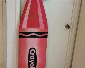 Whimsical Crayon Ironing Board & ProctorSilex Iron