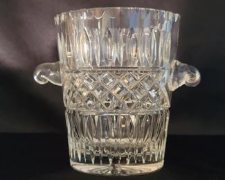 Cut Crystal Ice/Wine Bucket