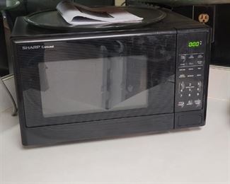 Sharp Black Microwave Oven  Model SMC 1111AB