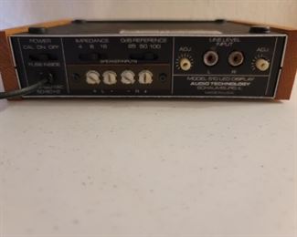 Audio Technology 510 Black Stereo LED VU Meter