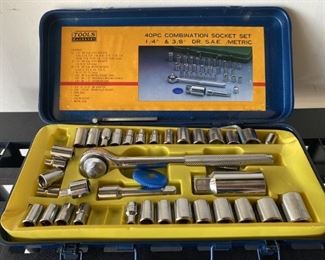 Tools Exchange 40 Piece Socket Set