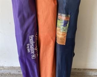 (3) Folding Sports/Camp Chairs in Carrying Bags