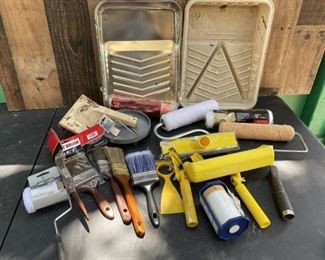 Lot of Painter's Tools