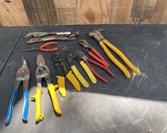 Lot of Pliers
