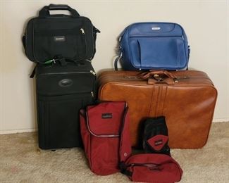 (6) Lot of Soft Side Luggage