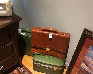 Vintage luggage and there is more 