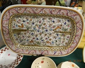 hand painted tray