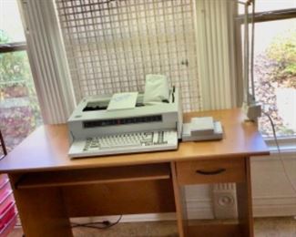 Small Computer Desk, Typewriter