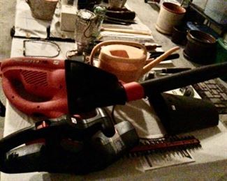Blower, Hedge Trimmer