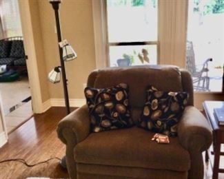 Lane Reclining Chair & 1/2