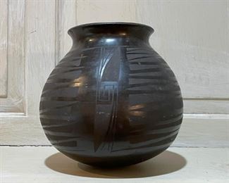 Native American / Santa Clara Pottery, Marked "Cabi"