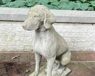Concrete Labrador Retriever / Dog  Garden Statue