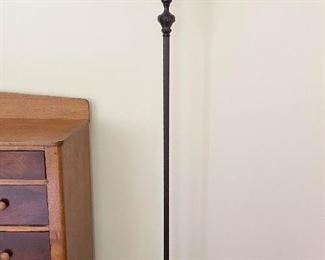 Floor Lamp / Torchiere with Glass Shade
