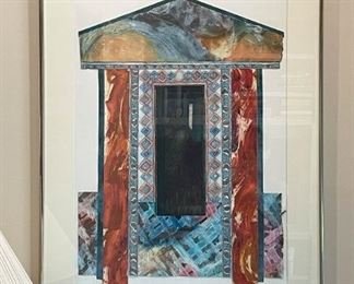 Framed Artwork / Painting on Paper, Signed