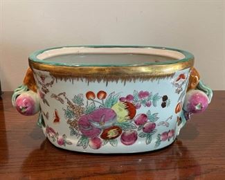 Chinese Porcelain Container / Planter