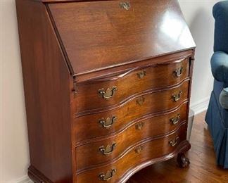 Vintage Secretary / Flip-Top Desk with Drawers