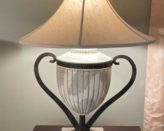 Urn-Style Table Lamp (there are 2 of these available, 1 of 2)
