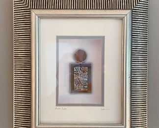 Framed Artwork - Mosaic, Signed