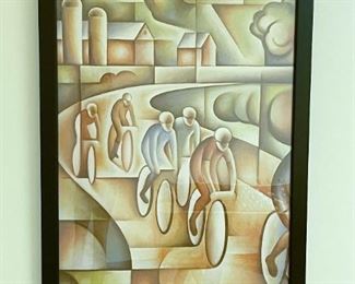 Framed Bombay Bicycle Club Poster