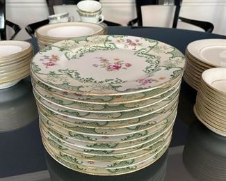 Set of 12 Limoges Plates for Marshall Fields