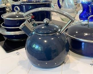Blue Tea Kettle