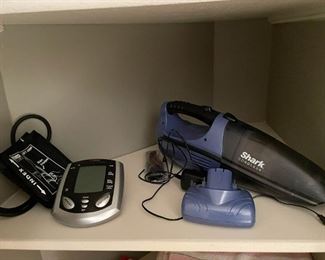 Blood Pressure Machine, Shark Vac